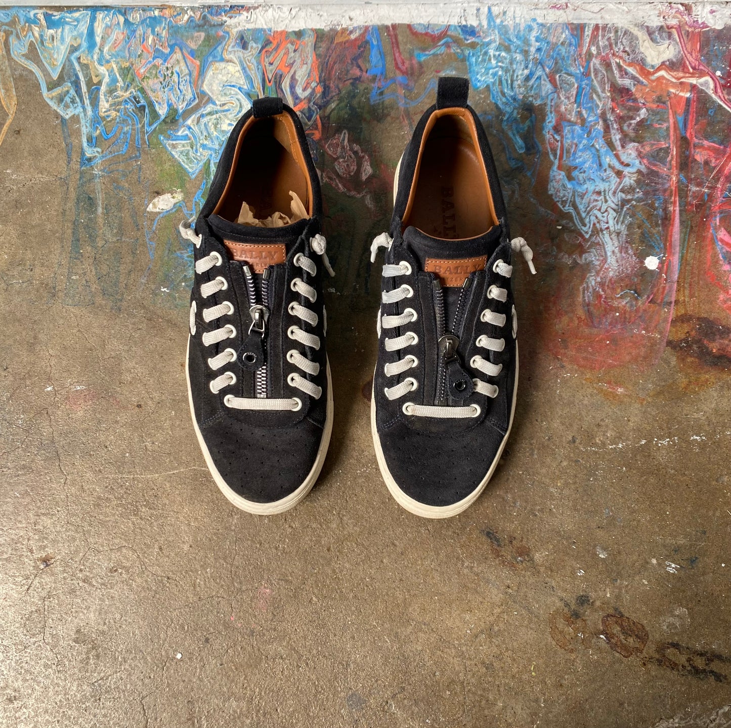 BALLY HENNING SUEDE SHOES