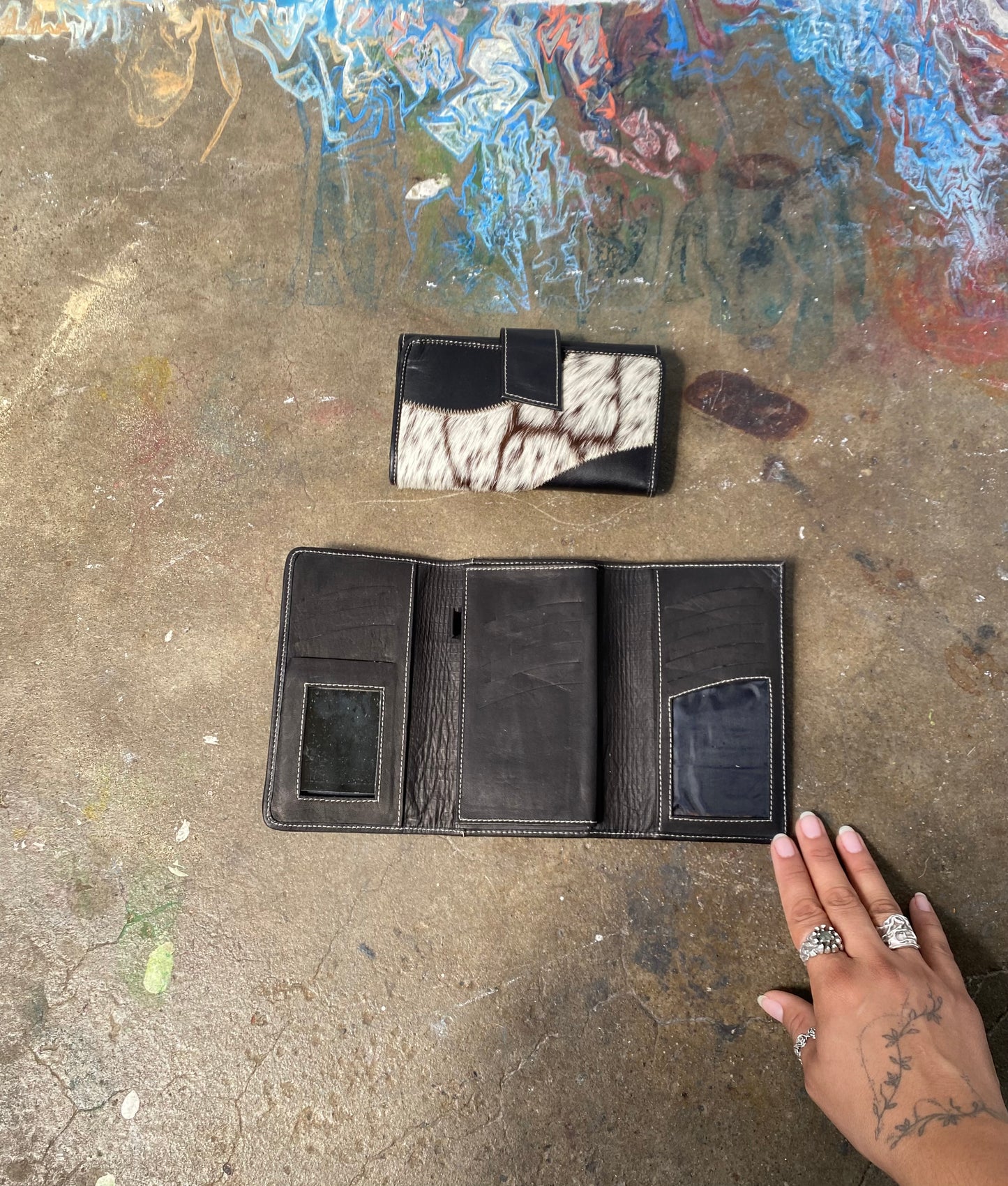 COLOMBIAN COWHIDE WALLET