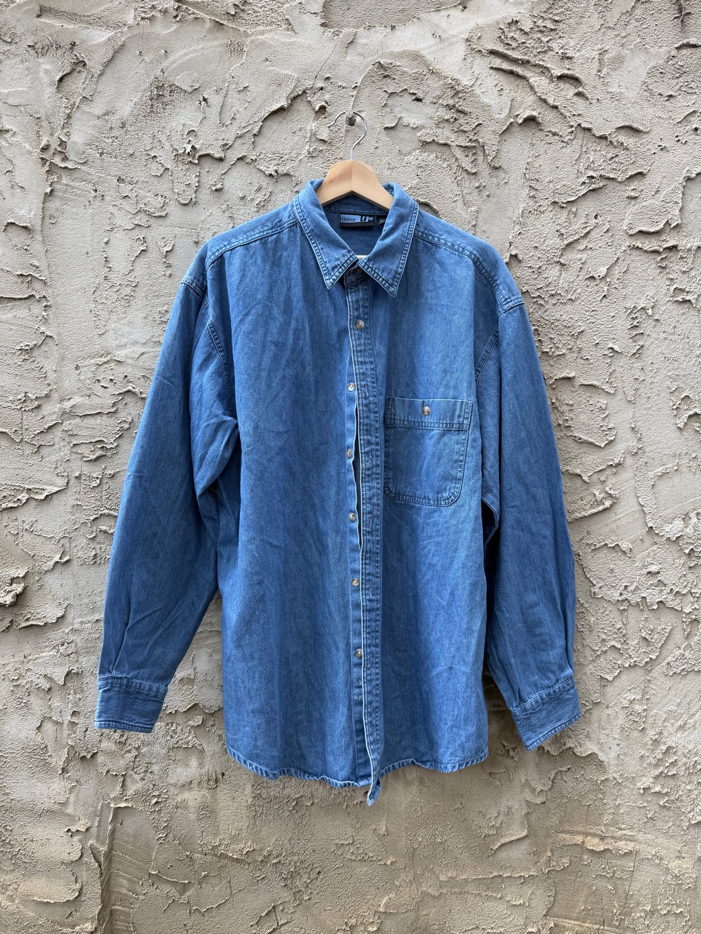 UniFirst Vintage Chambray Work Shirt