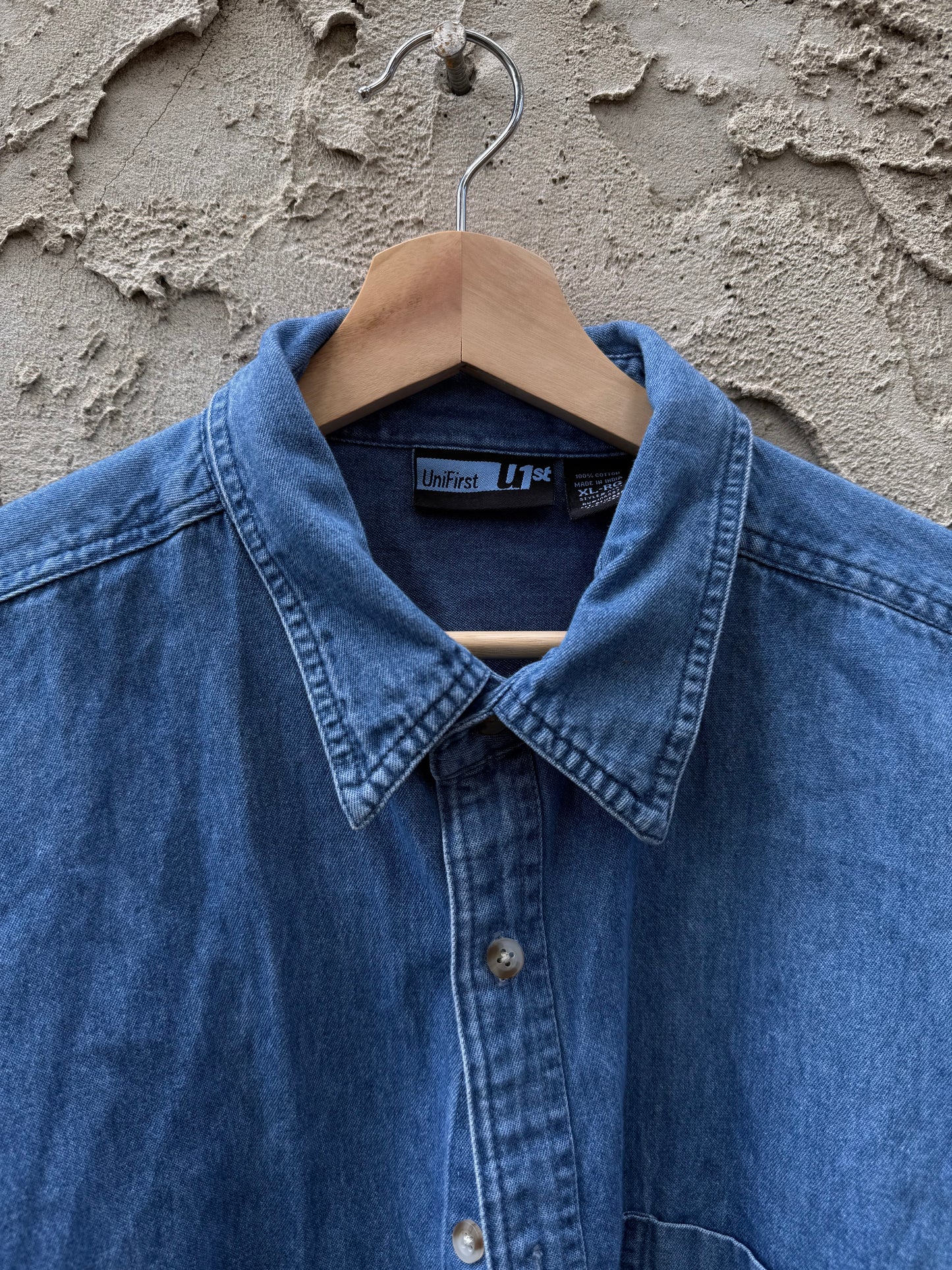 UniFirst Vintage Chambray Work Shirt