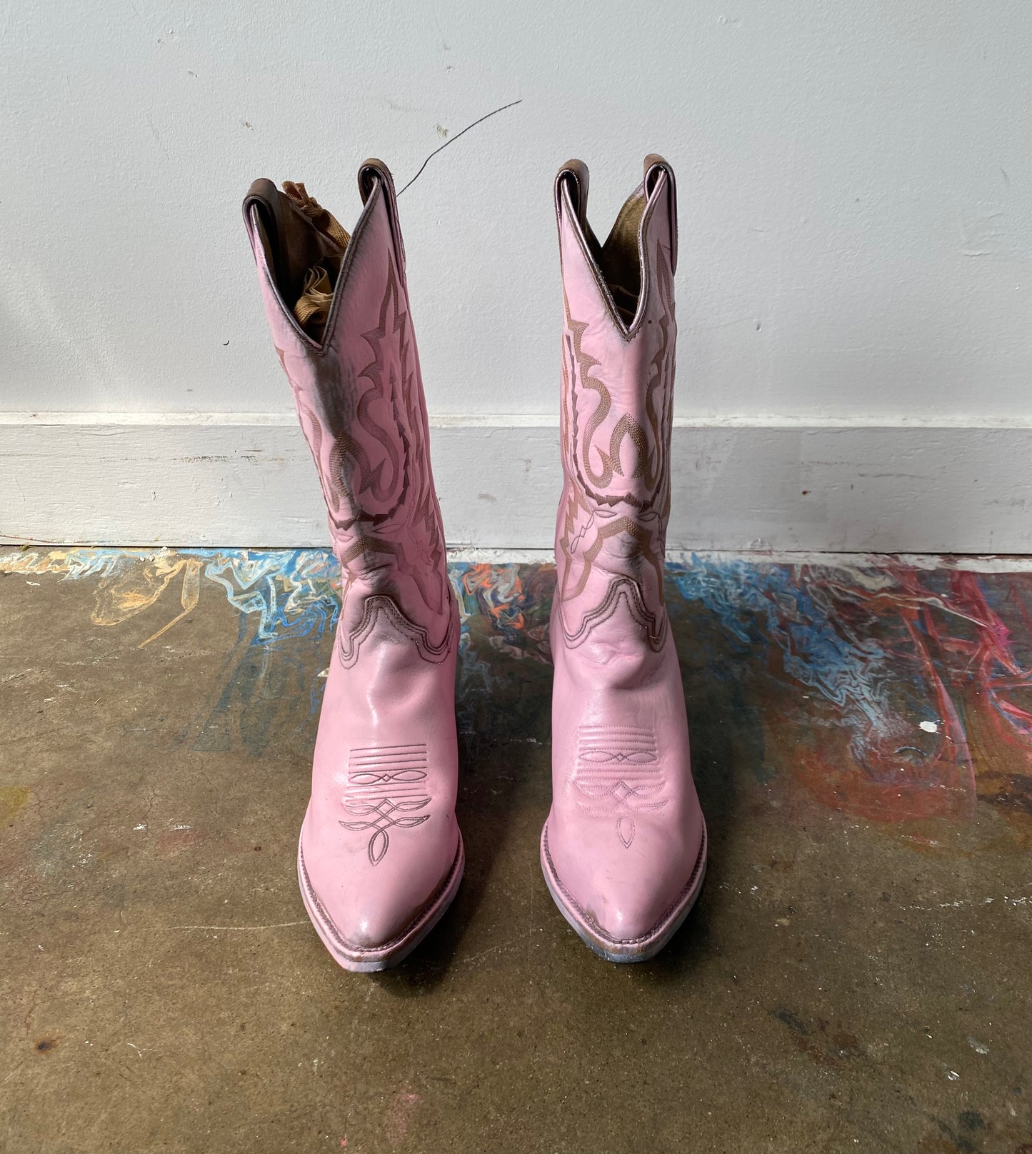 Pink Cowboy Boots