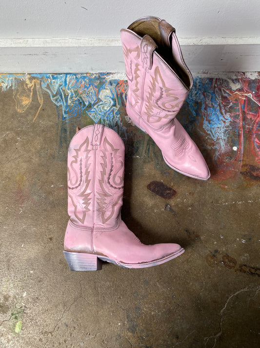 Pink Cowboy Boots