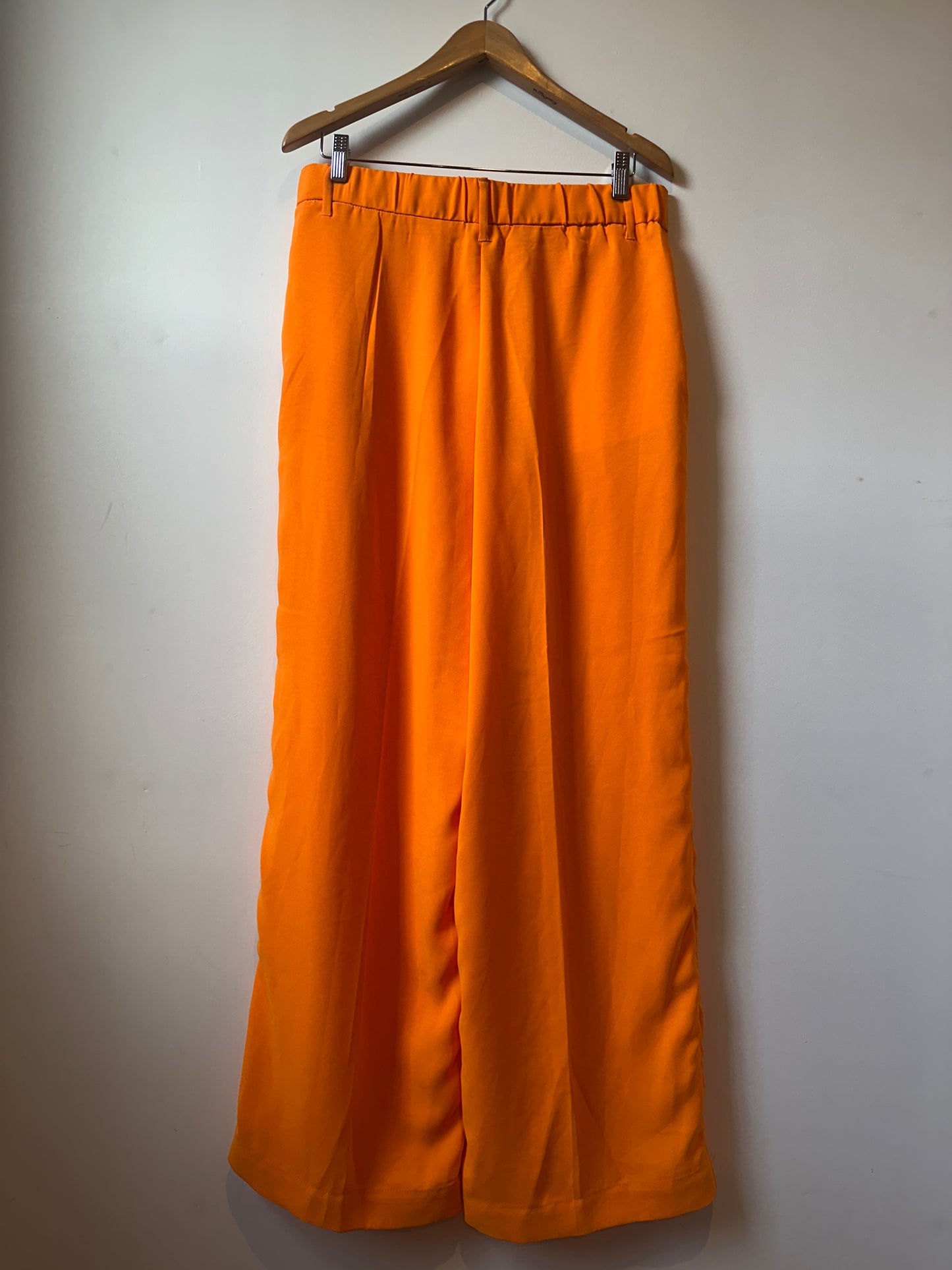 Orange Flared Trousers