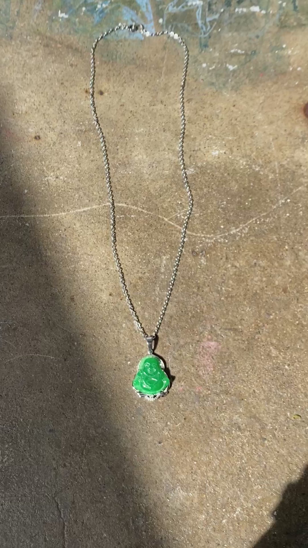 BUDDHA JADE NECKLACE