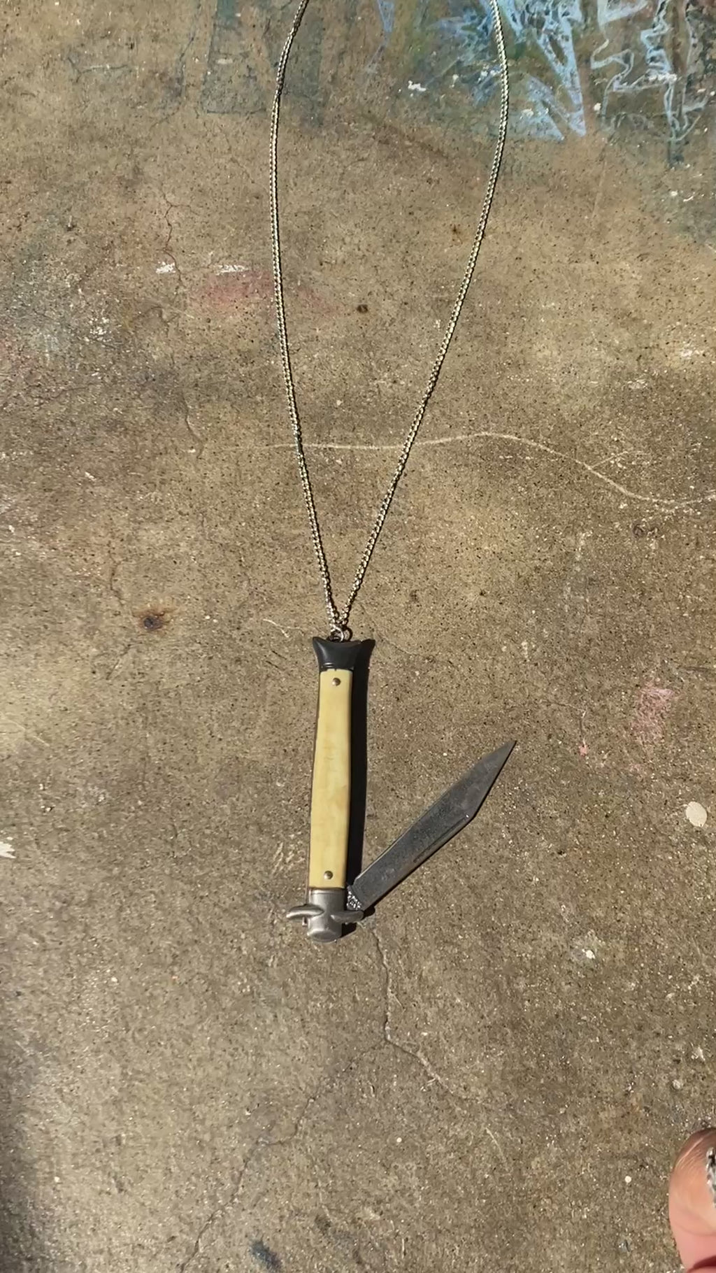 POCKET KNIFE NECKLACE
