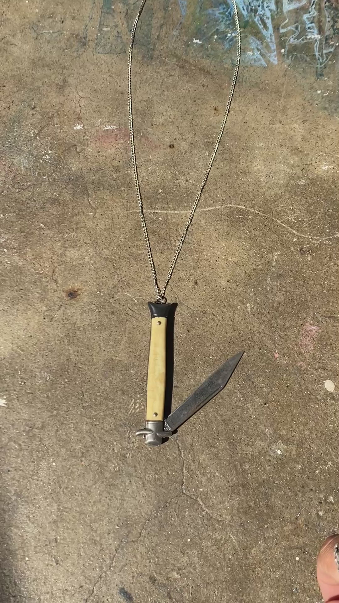 POCKET KNIFE NECKLACE